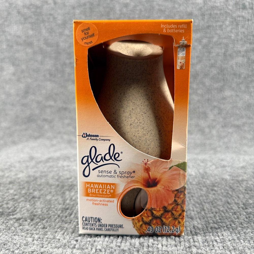 Glade Sense & Spray Automatic Freshener Hawaiian Breeze Motion Activated Fresh